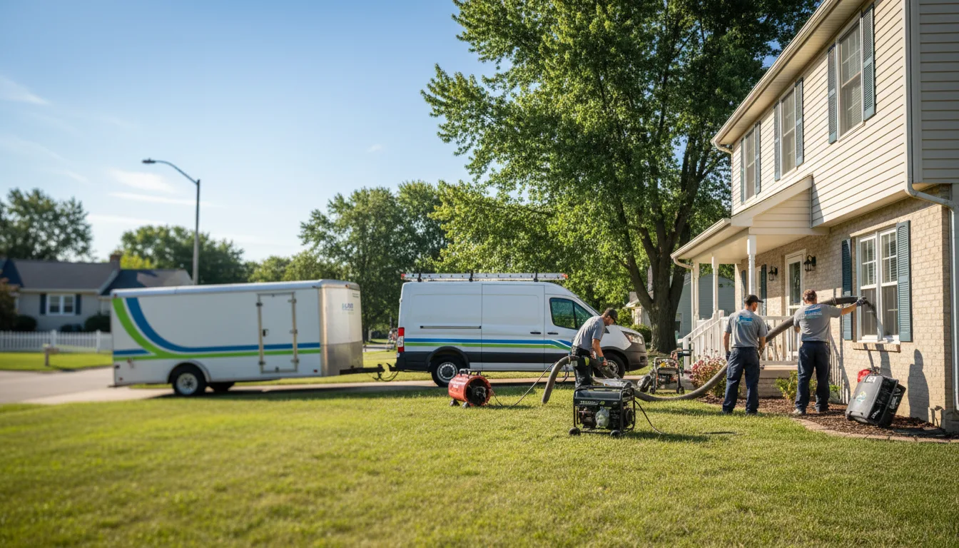 Flooded Basement Restoration And Cleanup With Repair in Kensett, IA near me